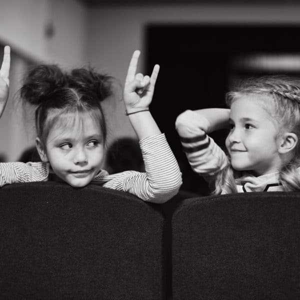 children in cinema